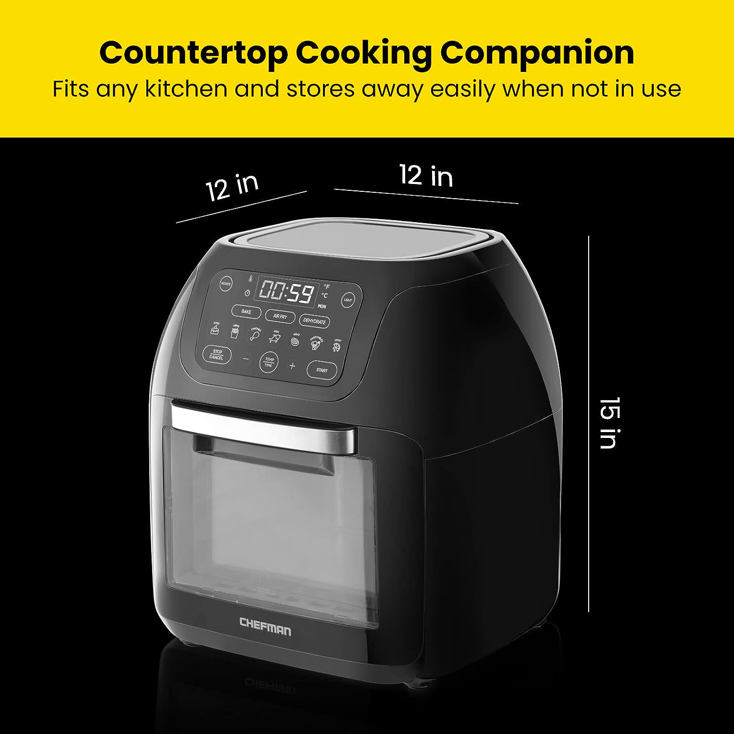 CHEFMAN Multifunctional Digital Air Fryer+ Rotisserie Review