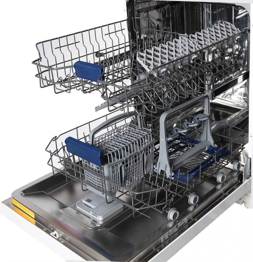 Equator-Europe 24 Built in 14 place Dishwasher with 8 Wash Programs (Black)