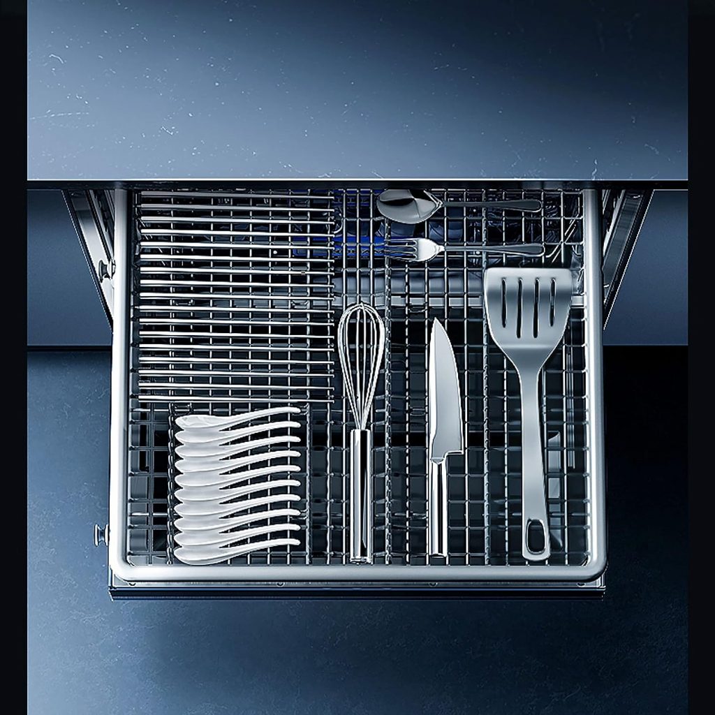 Ishishengwei dishwasher built-in 16 sets 40000Pa power super large capacity can wash pots and pans hot air drying WB797X 598x570x758mm