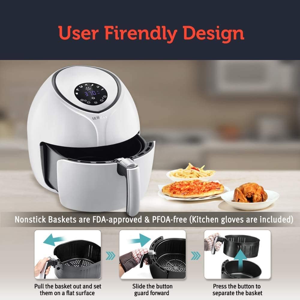 Ultrean Air Fryer 6 Quart Review