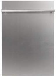 ZLINE 18 in. Top Control Dishwasher in Stainless Steel with Stainless Steel Tub and Traditional Style Handle