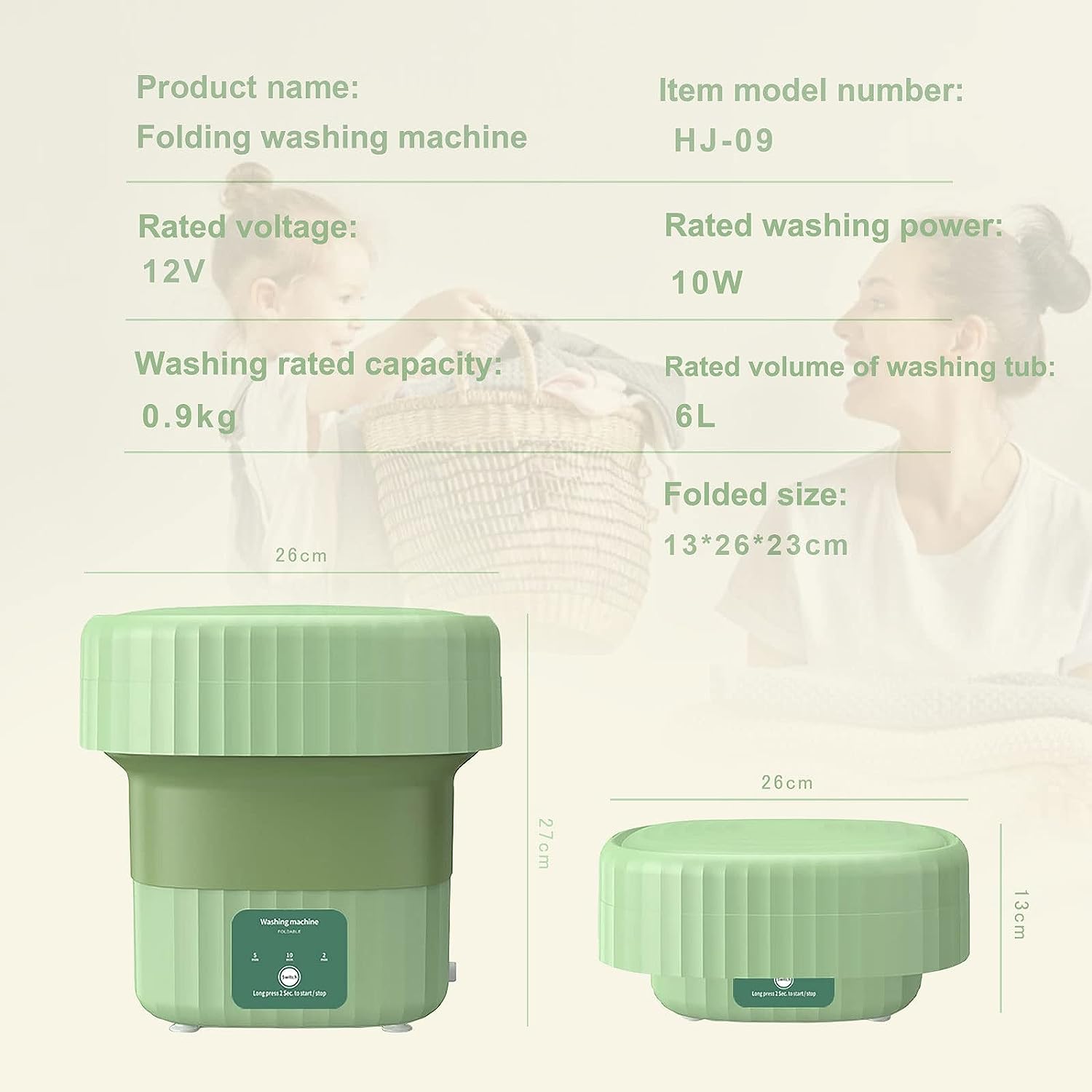 ZNOOOE Portable Washing Machine Review